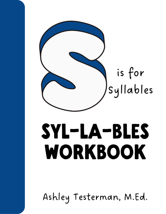 S is for Syllable WorkBook