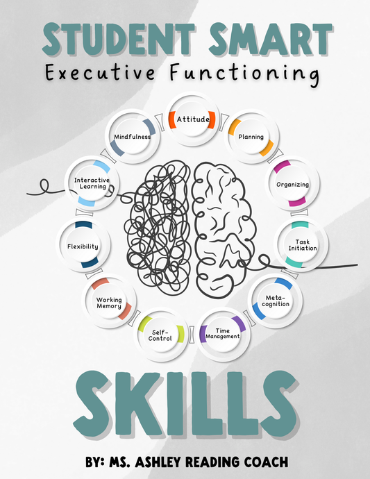 Executive Functioning Workbook - Print and TEACH