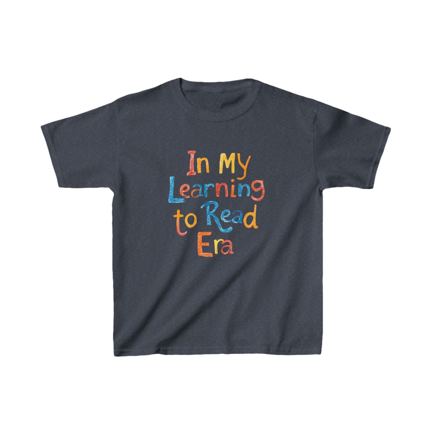 "In My Learning to Read Era" Kids Tee – Perfect for Every Little Reader