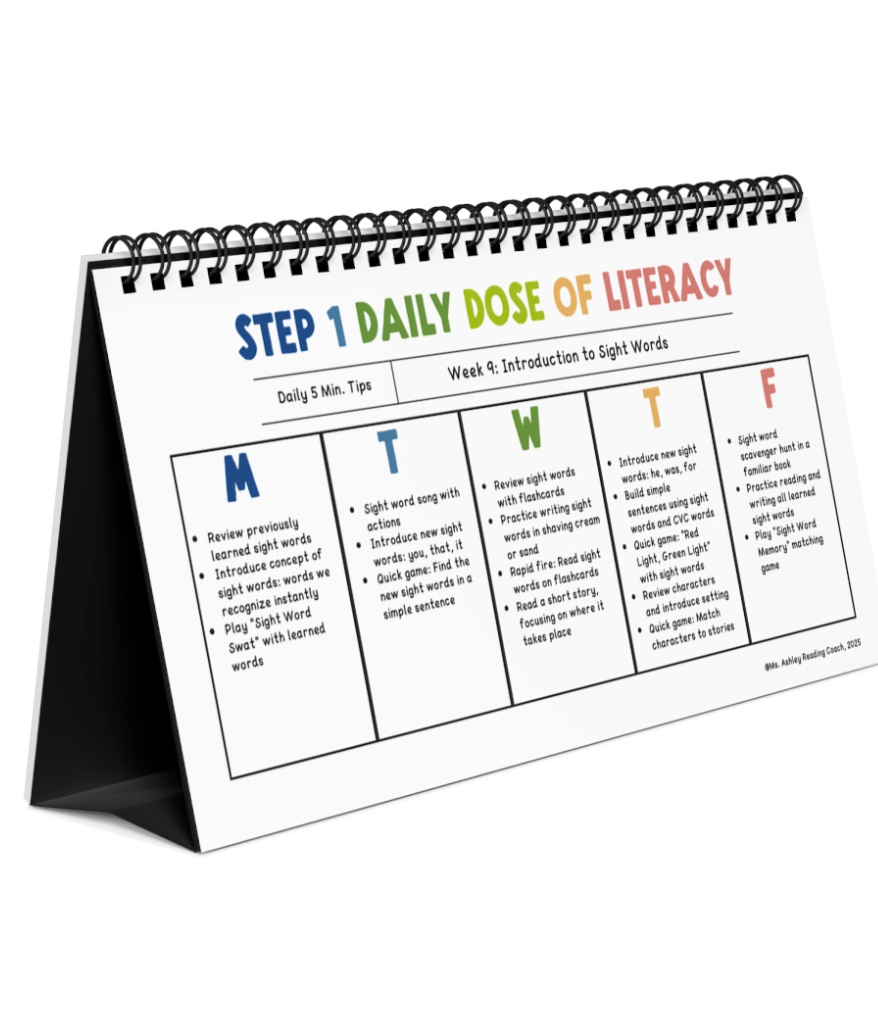 Daily Dose of Literacy – 12 Weeks Toward Reading Success Flipbook